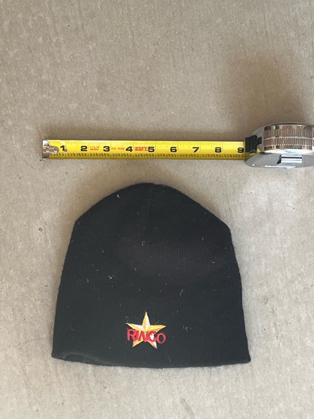 Ringo Starr Black Beanie